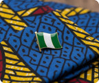 Nigeria Flag Pin Badge