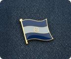 Nicaragua Flag Pin Badge