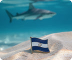 Nicaragua Flag Pin Badge