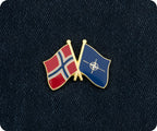 Norway & NATO Friendship Pin Badge