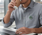 No Coffee No Workee Pin Badge