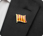 Northumbria English Flag Pin Badge