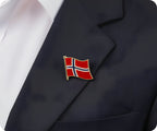 Norway Flag Pin Badge