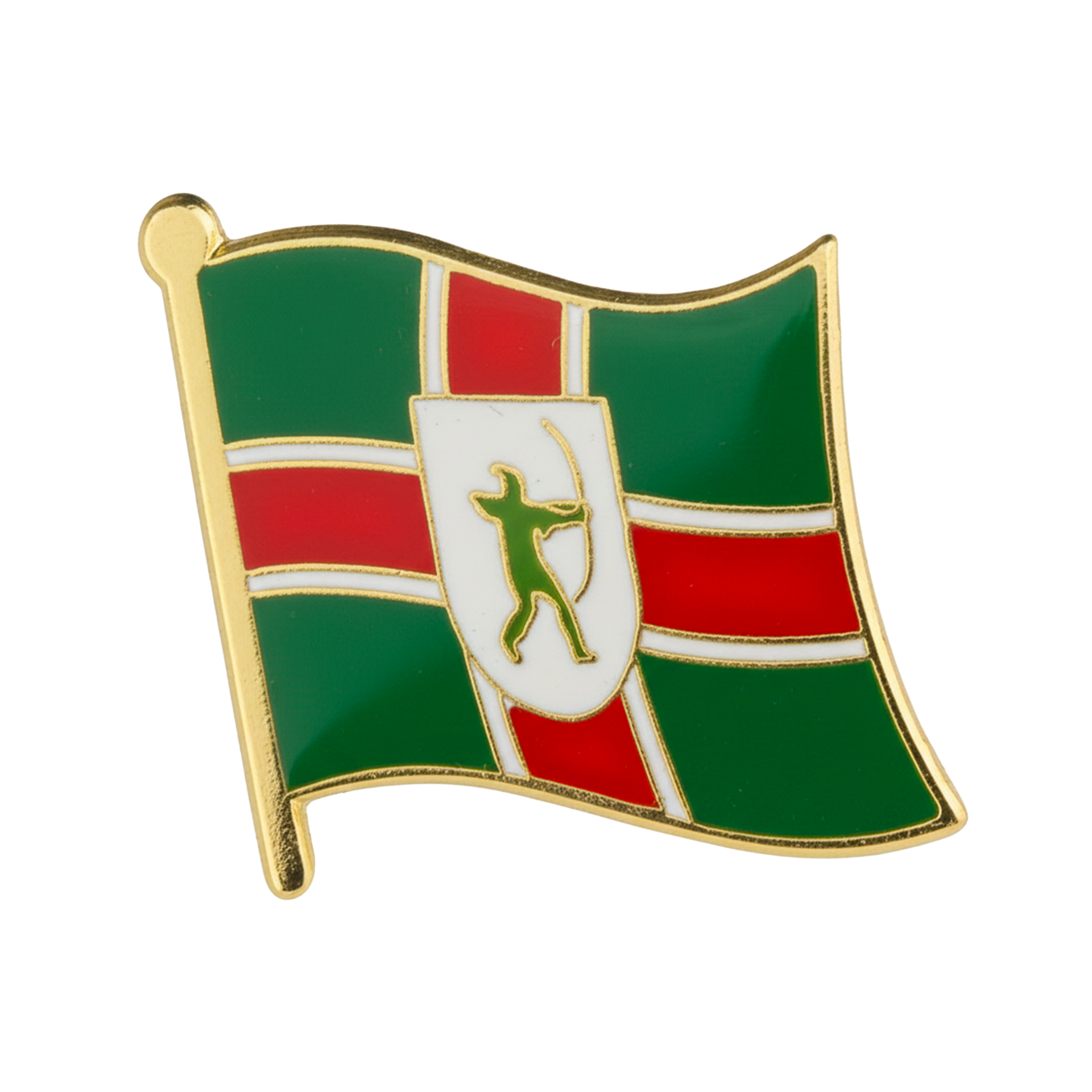 Insignia de alfiler de la bandera del condado de Nottinghamshire Imagen principal del producto