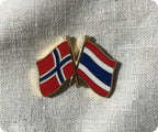 Norway & Thailand Friendship Pin Badge