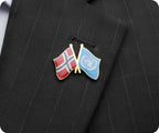 Norway & United Nations U.N. Friendship Pin Badge