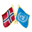 Norway & United Nations U.N. Friendship Pin Badge