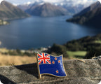 New Zealand Flag Pin Badge