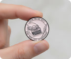 Catch The Day Writer Round Pin Badge