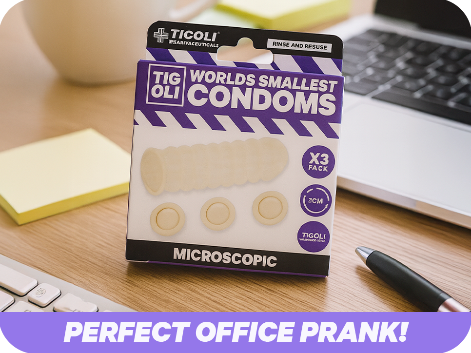 ¡Los condones más pequeños del mundo!