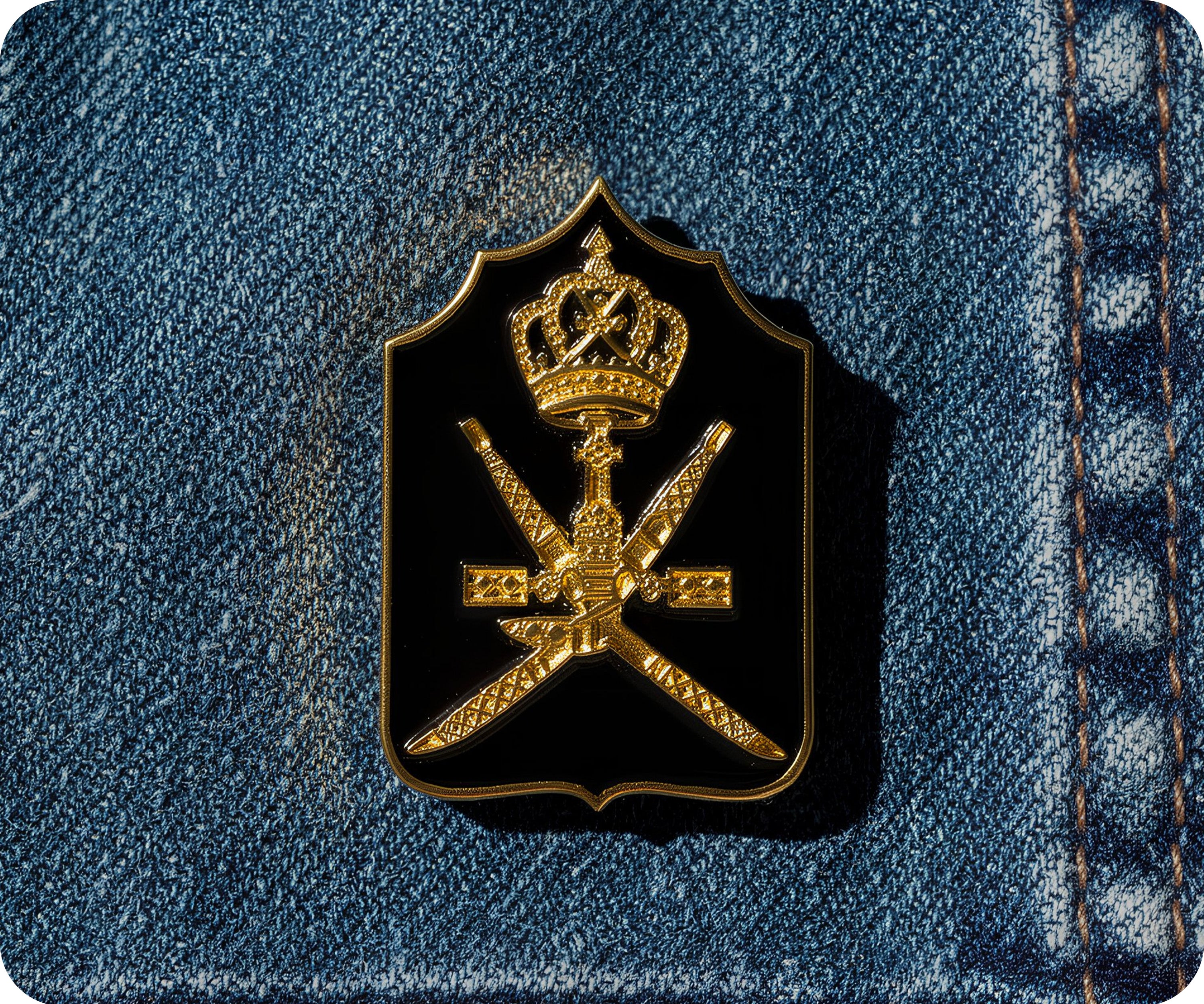 Sultan of Oman’s Armed Forces (SOAF) Pin Badge