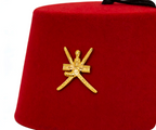 Oman Crossed Swords Pin Badge