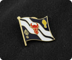 Oxfordshire County English Flag Pin Badge