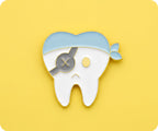Insignia de alfiler con dientes de pirata para dentista