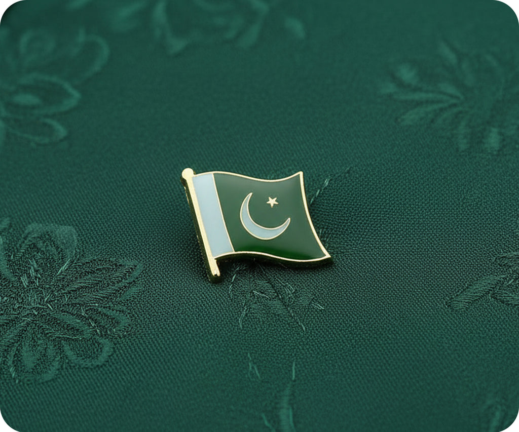 Pakistan Flag Pin Badge