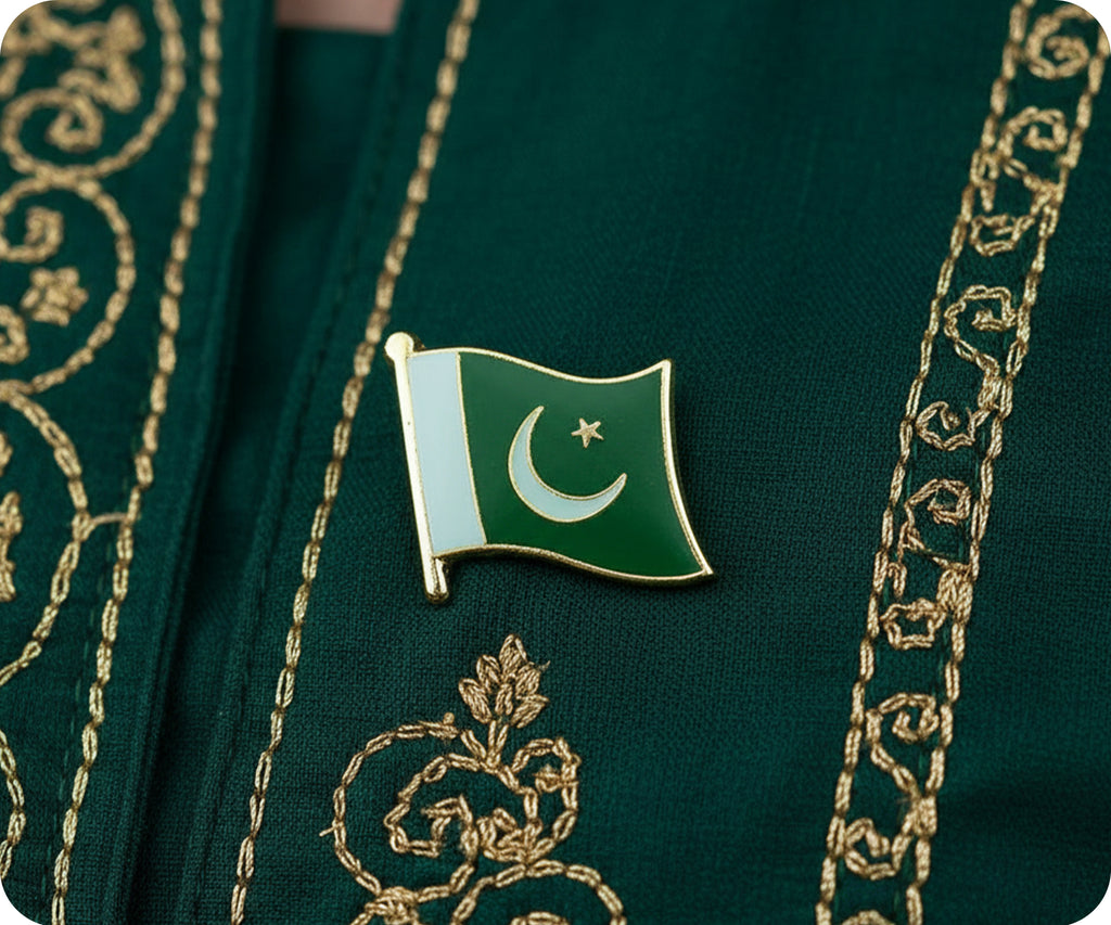 Pakistan Flag Pin Badge