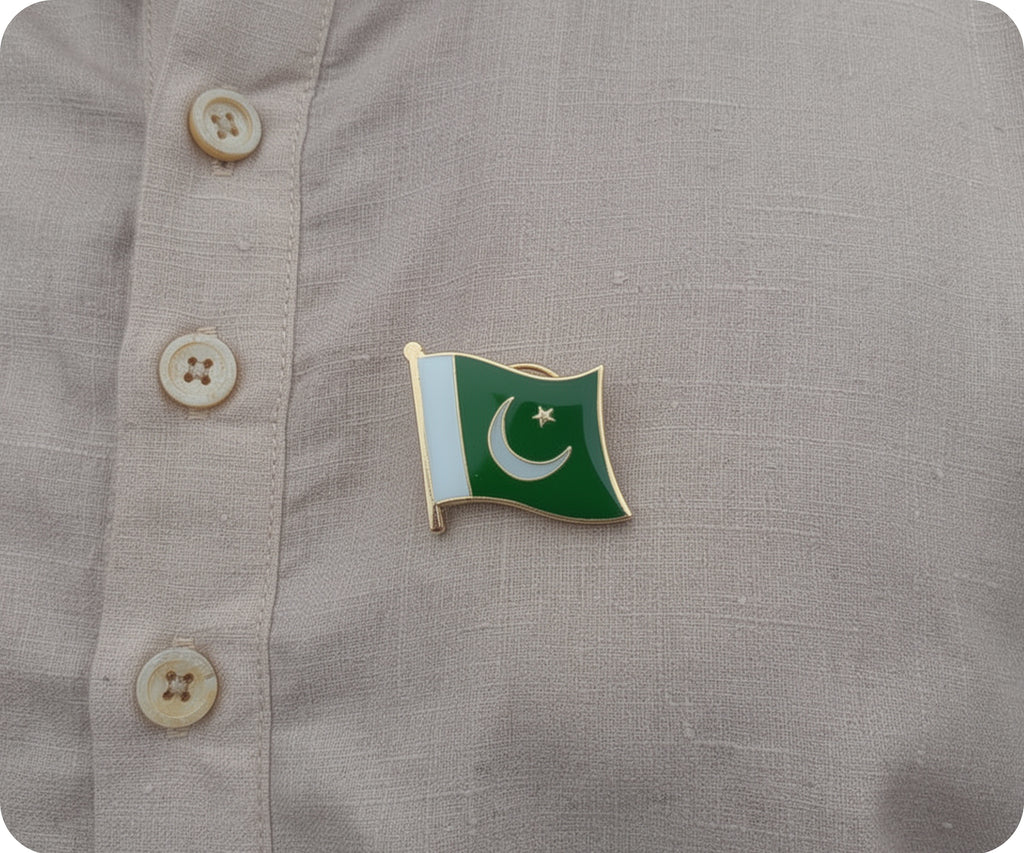 Pakistan Flag Pin Badge