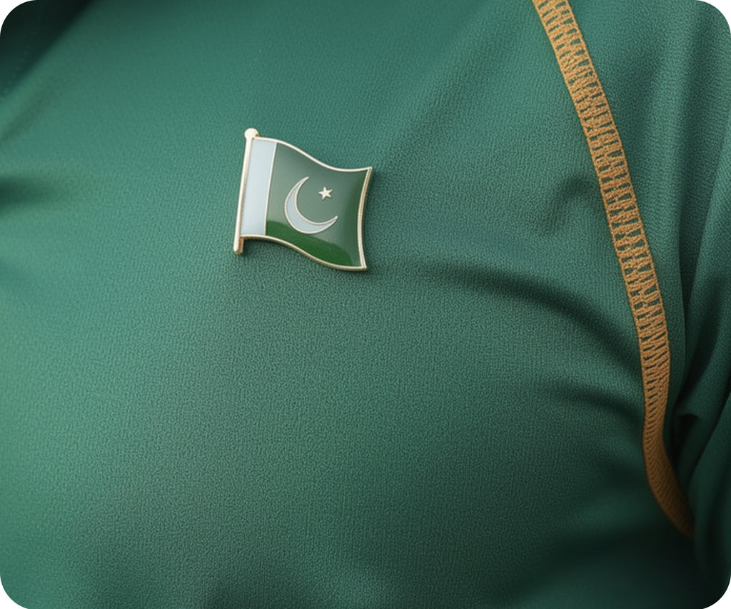 Pakistan Flag Pin Badge