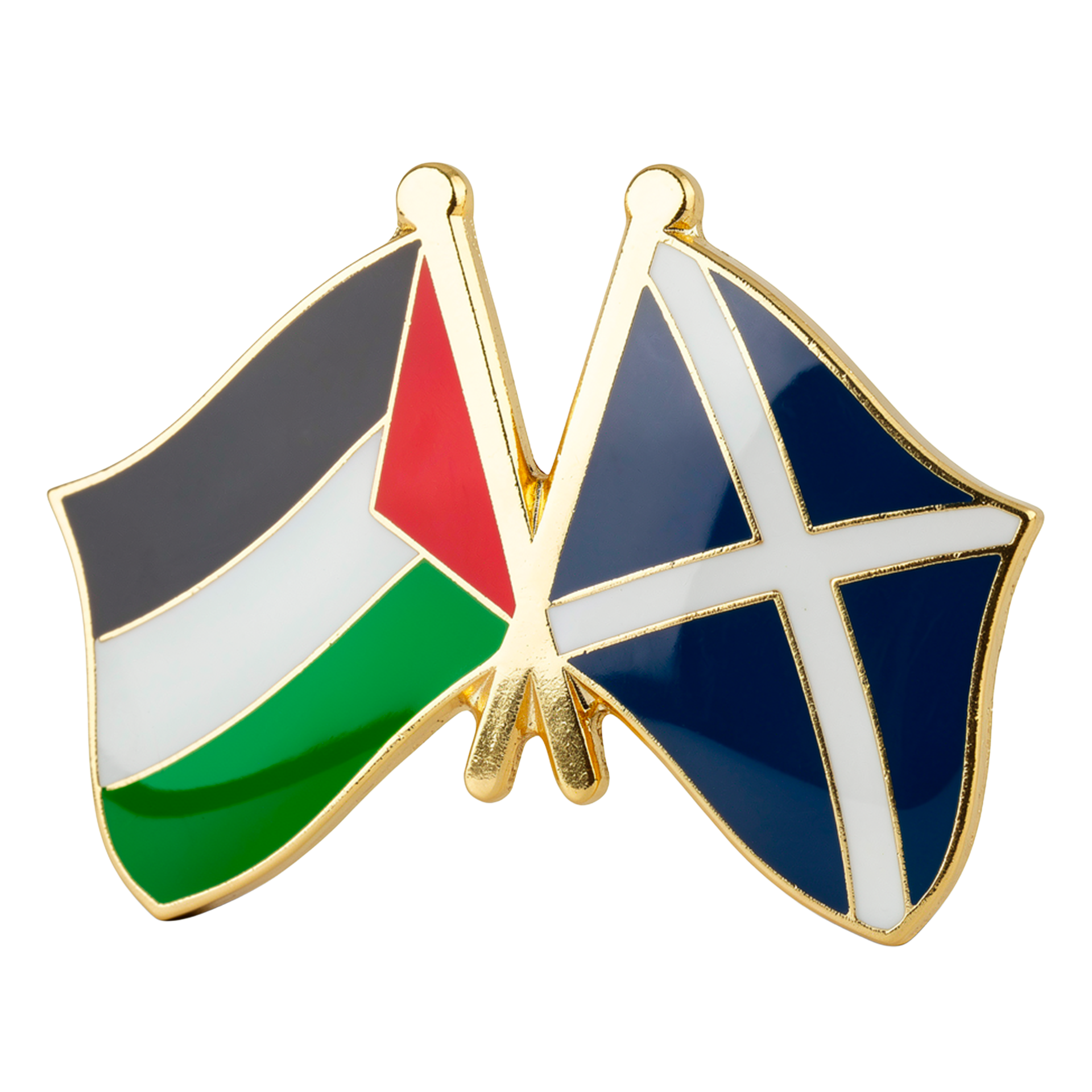 Pin de la amistad entre Escocia y Palestina Imagen principal del producto