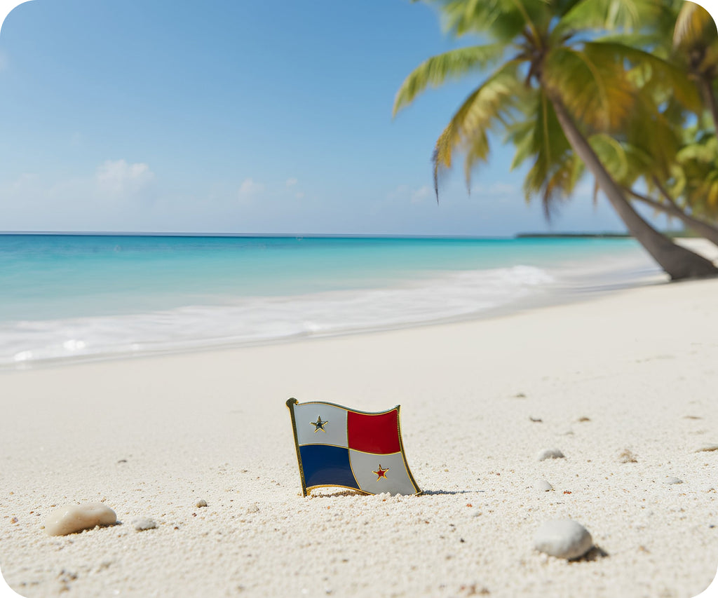 Panama Flag Pin Badge