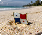 Panama Flag Pin Badge