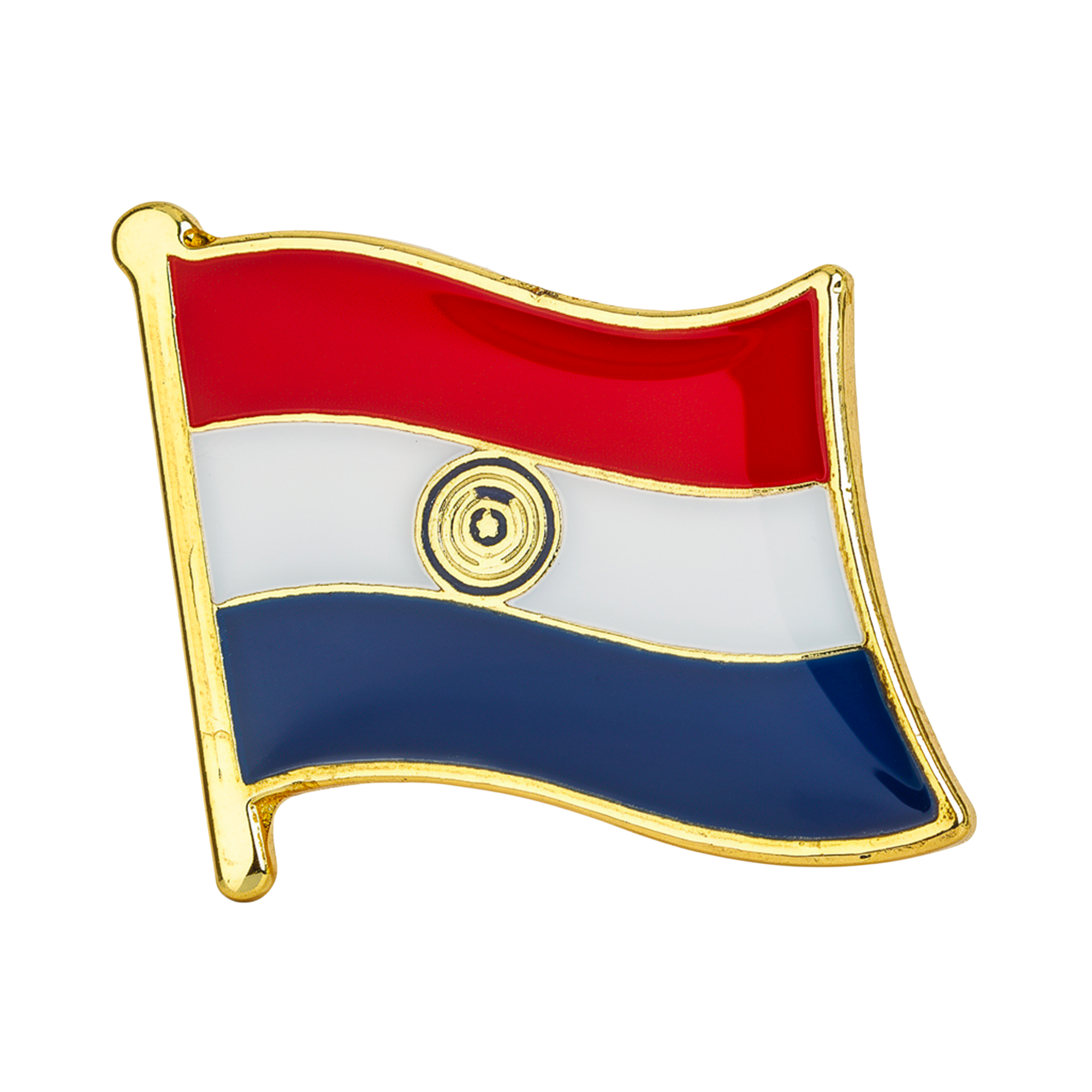 Paraguay Flag Pin Badge
