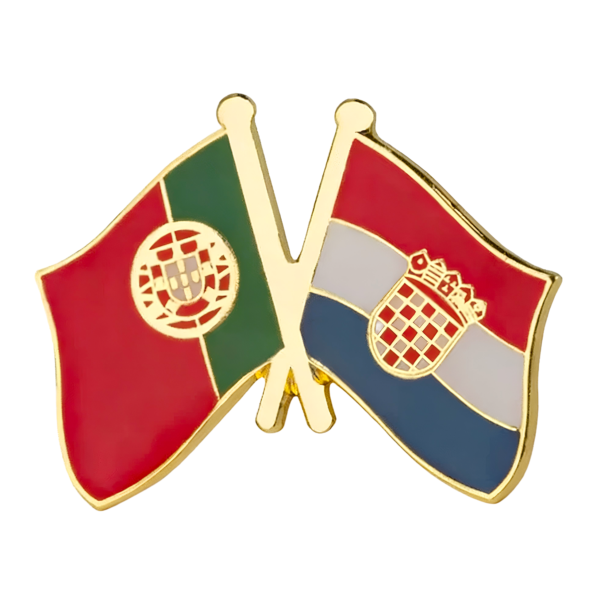 Insignia de amistad Portugal y Croacia Imagen principal del producto
