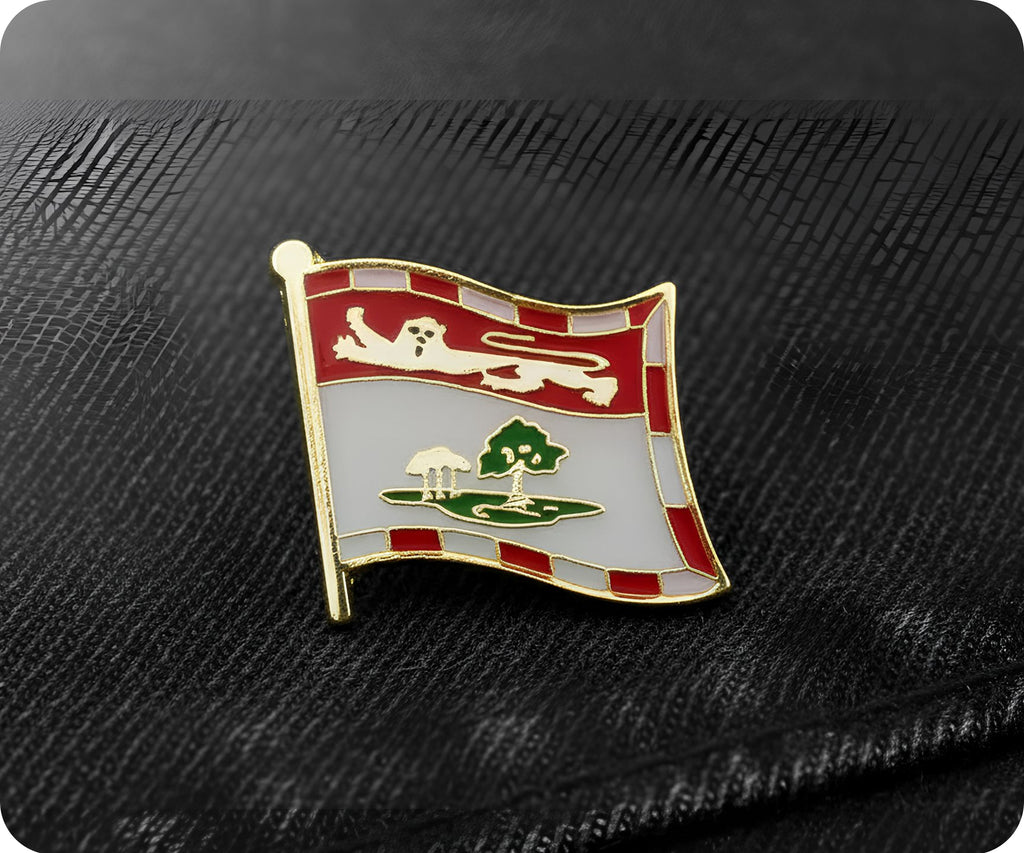 Flag of Prince Edward Island Flag Pin Badge