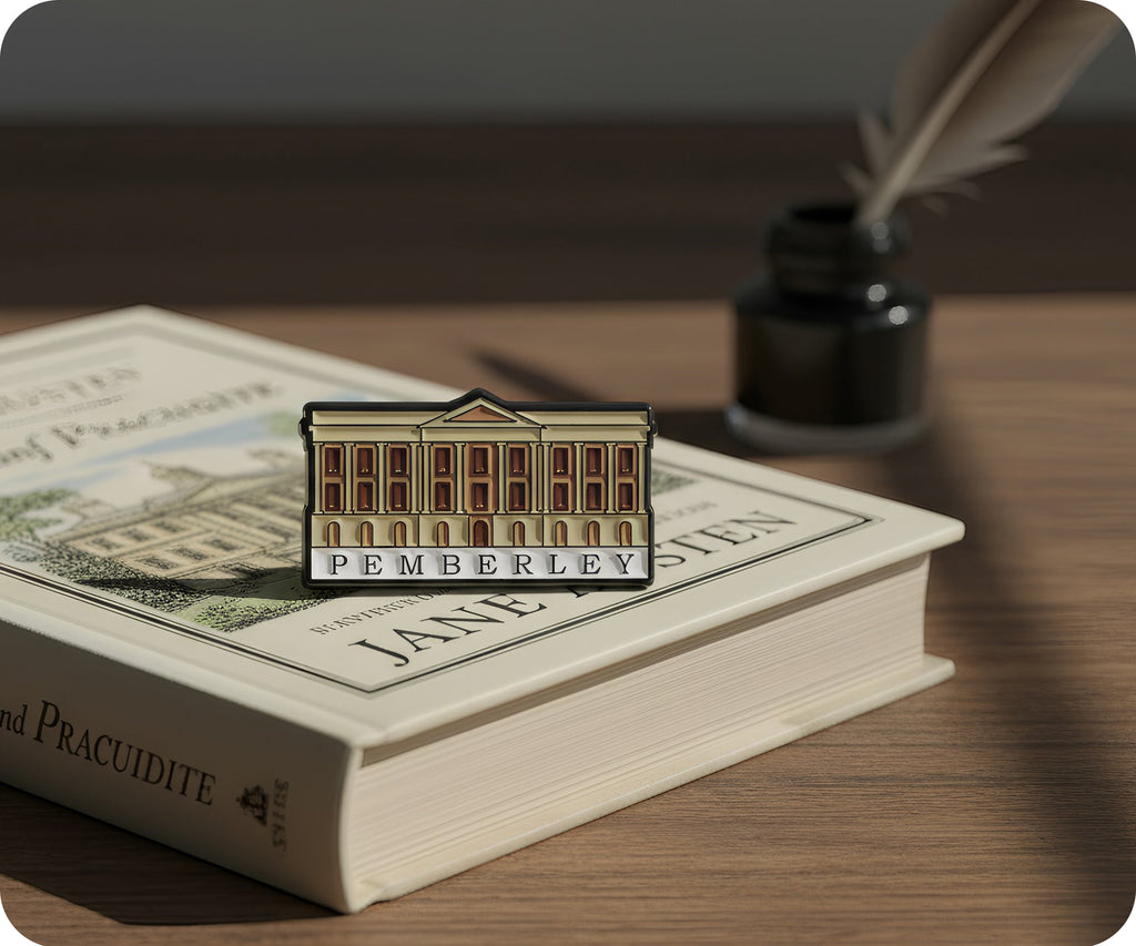 Pemberley House Pin Badge