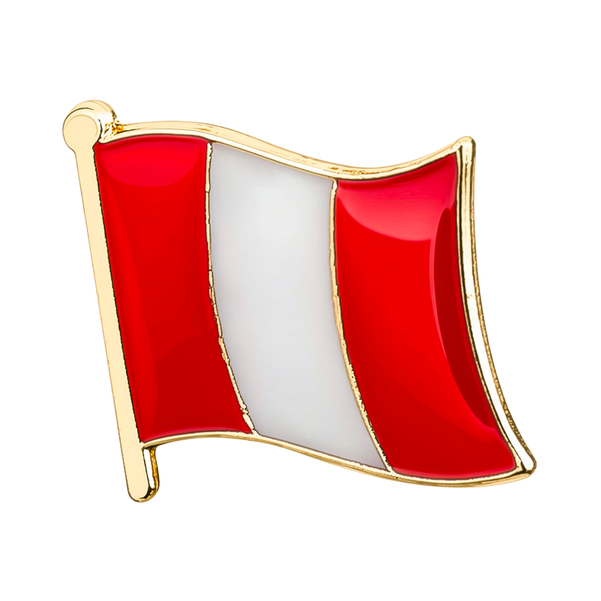 Peru Flag Pin Badge Main image