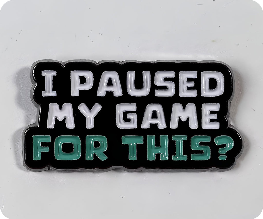 Pausé mi juego por este pin