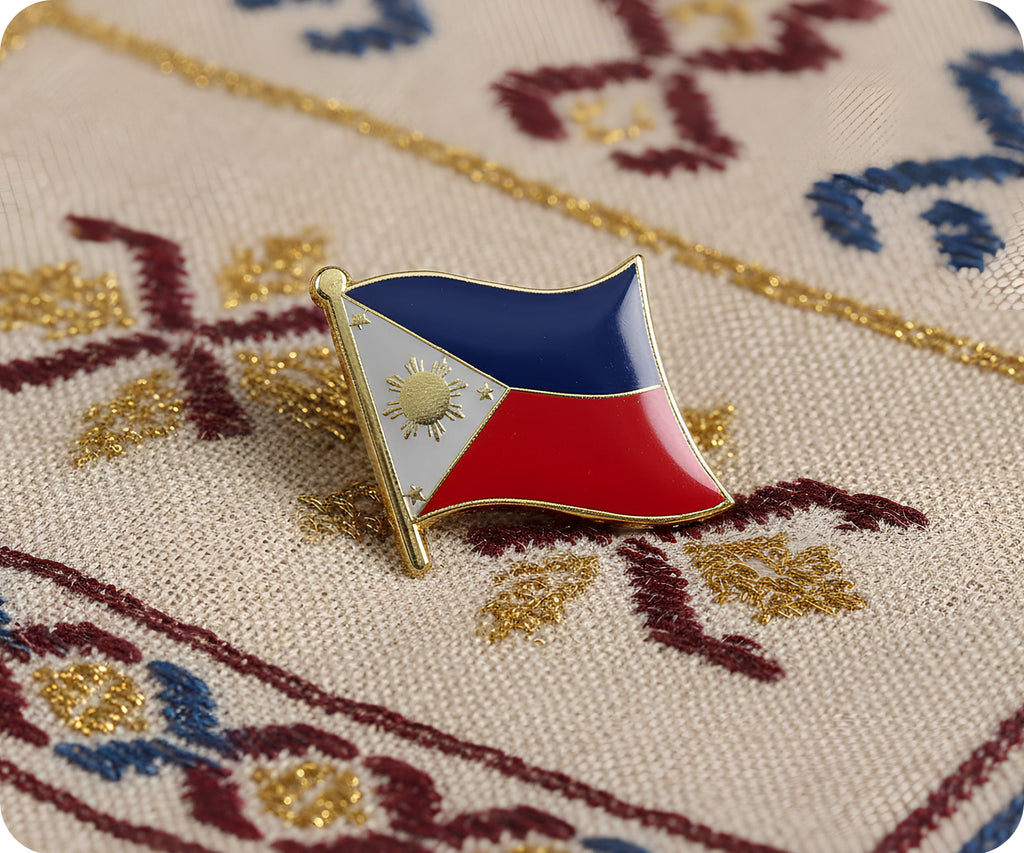 Philippines Flag Pin Badge