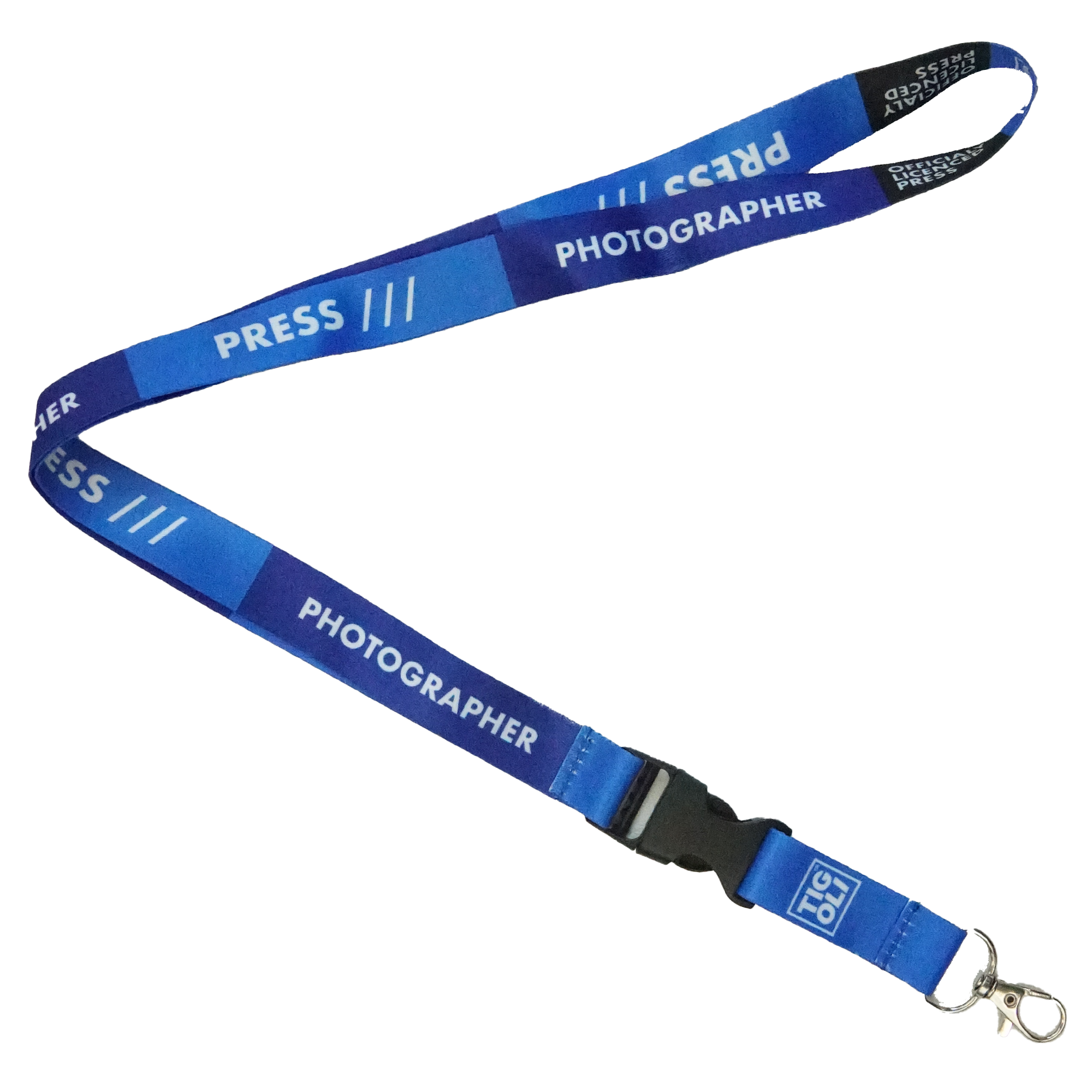 Tigoli Officially Licensed Press Lanyards