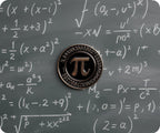 Mathematical Pi Number Pin Badge