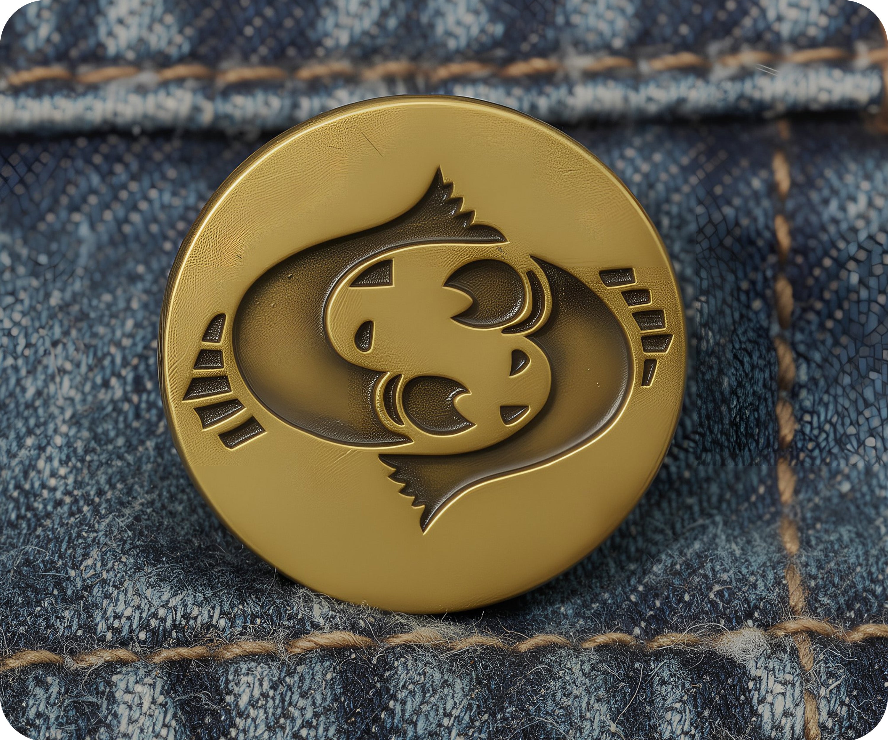 Pisces Zodiac Sign Pin Badge