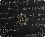 Mathematical Pi Number Pin Badge