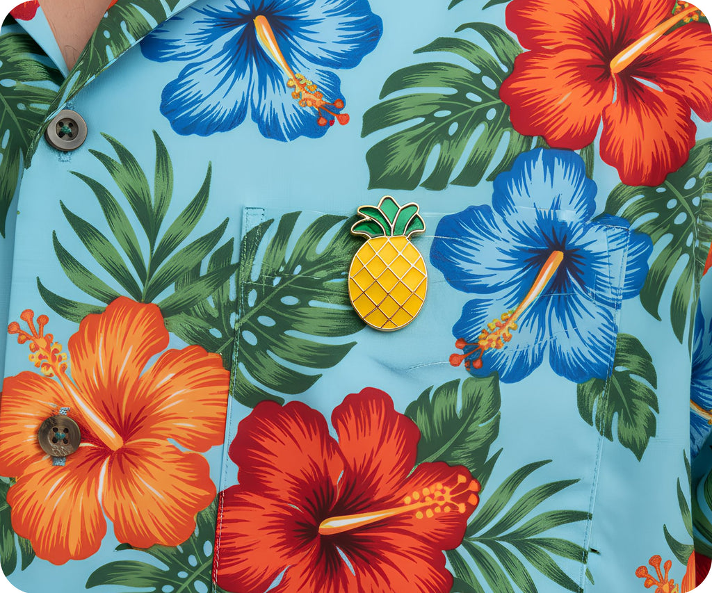 Pineapple Fruit Pin Badge