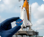 NASA Space Pizza Pin Badge