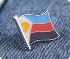 Polymory Flag Pin Badge