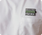 Powered By Pickles Pin Badge
