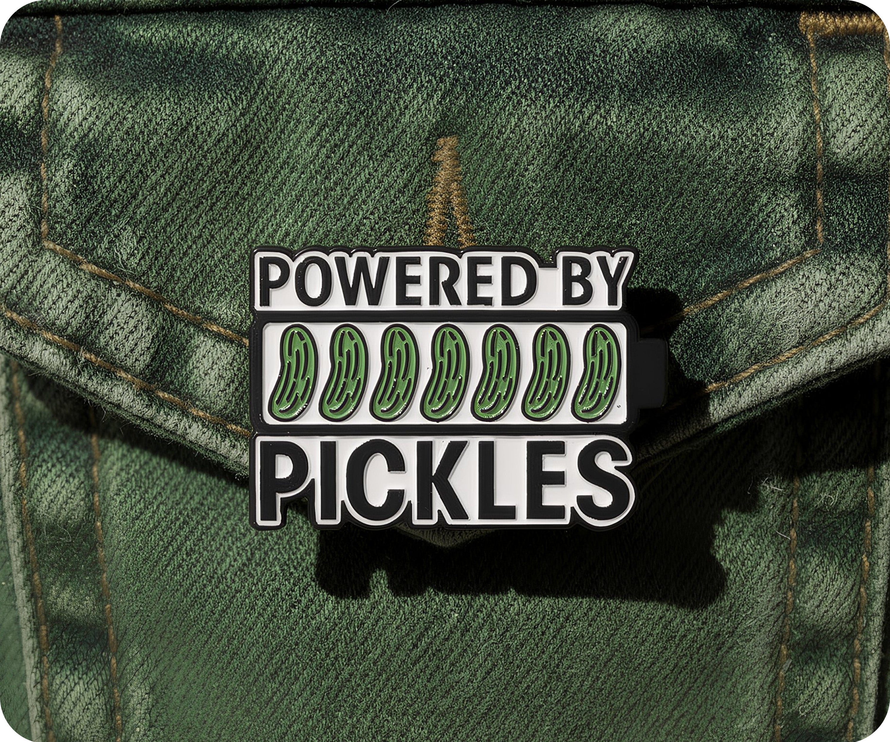 Insignia "Funciona con pepinillos" Imagen secundaria del producto