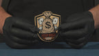 Wild West Money Pistol Poker Patch Iron On (7.5 x 8cm)