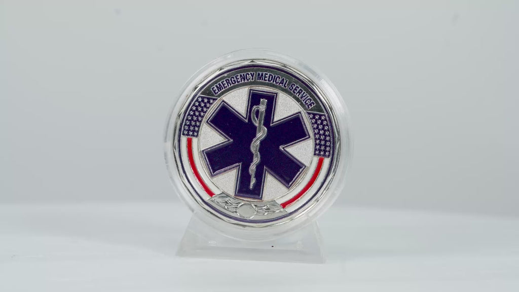Emergency Medical Service Commemorative Coin – EMS Prayer Edition