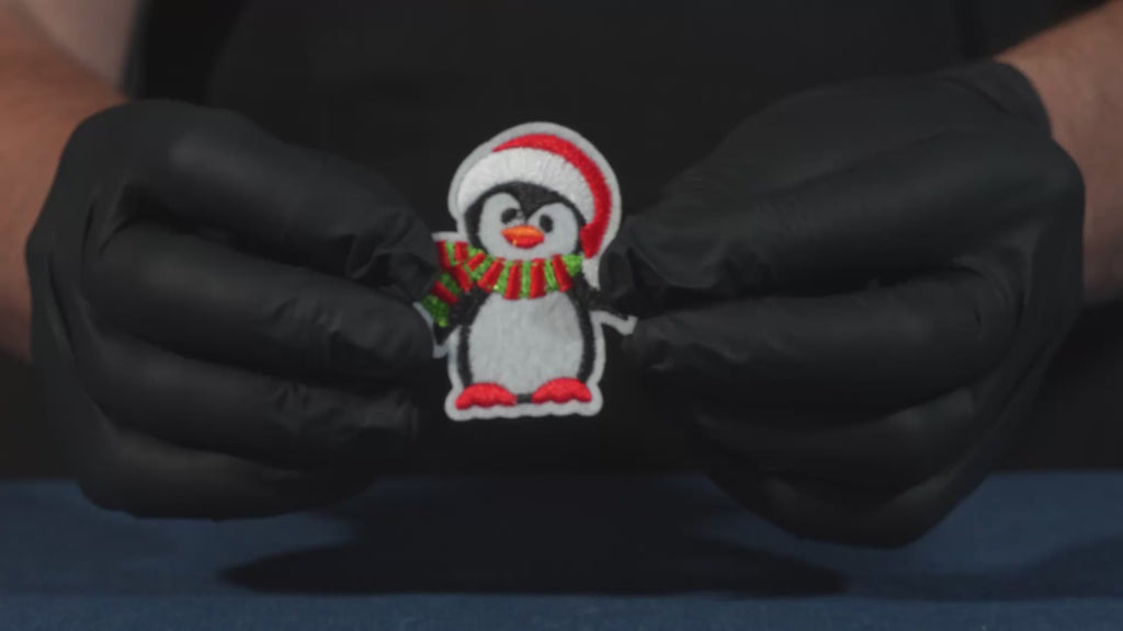 Parche Termoadhesivo de Pingüino Festivo (4 x 6 cm) (Copia)