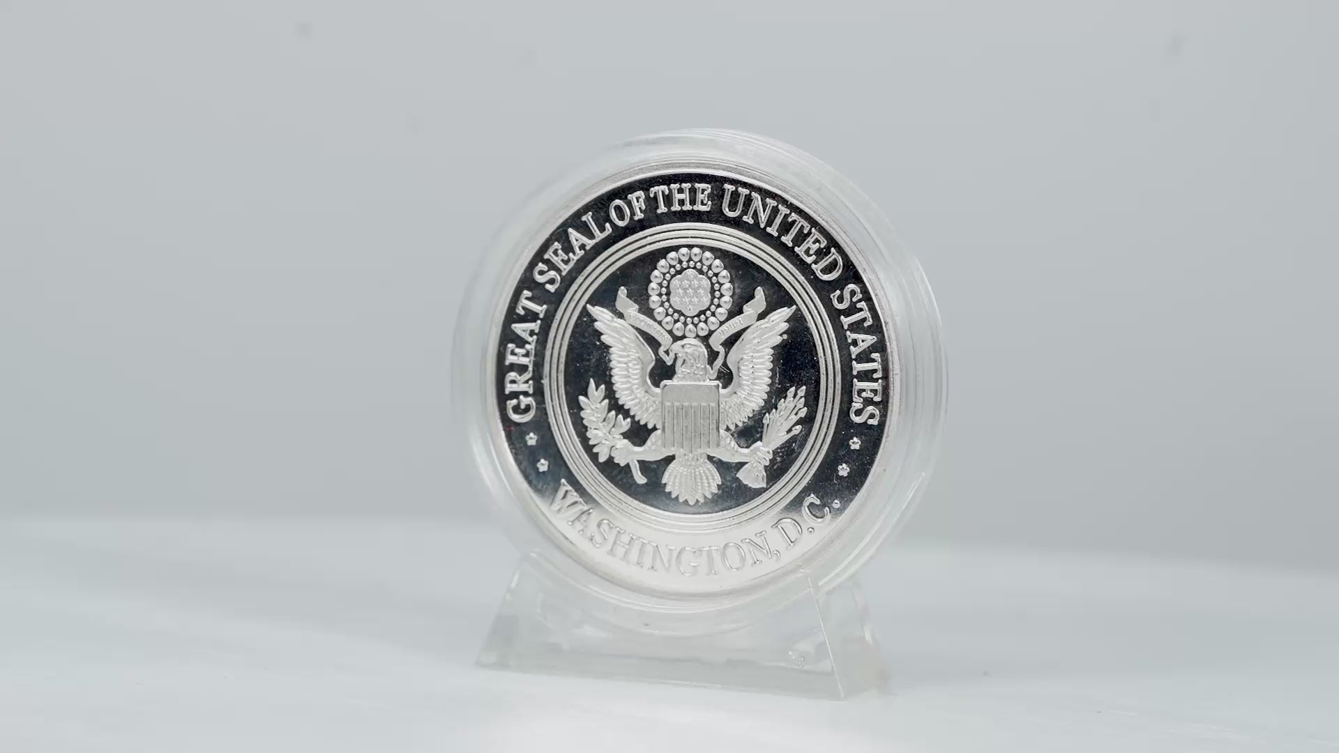 Moneda de desafío del FBI - Gran Sello y Departamento de Justicia