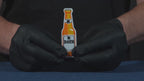 Beer Bottle Alcohol Patch Iron On (8 x 2.6cm)