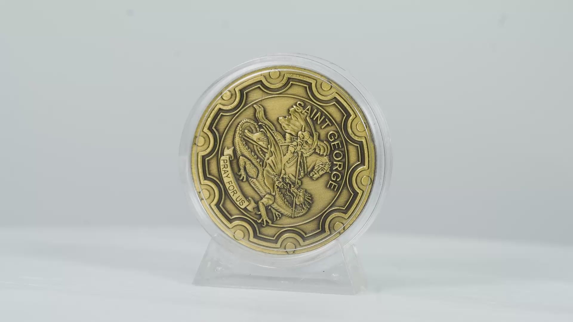 Moneda Conmemorativa de San Jorge y Operación Nuevo Amanecer