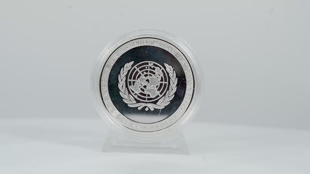 United Nations Peacekeeping Operations Commemorative Coin – Silver Edition