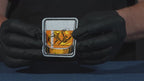 Glass Of Whisky & Ice Patch Iron On (6 x 6cm)