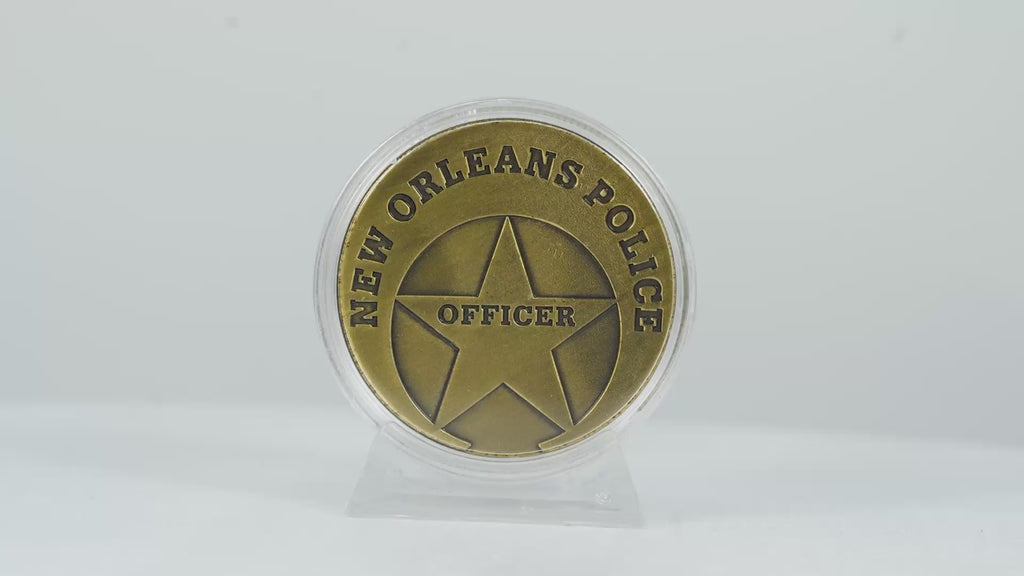 New Orleans Police & Saint Michael Commemorative Coin